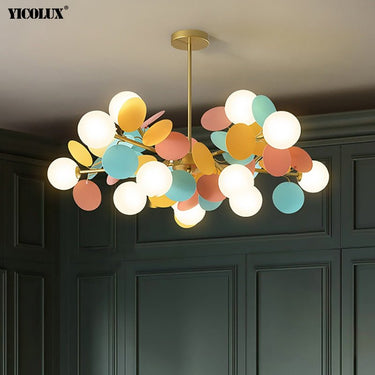 Colorful Flash LED Modern Chandelier - Casatrail.com